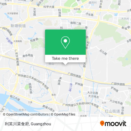 利英川菜食府 map