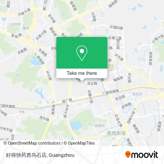 好得快药房乌石店 map