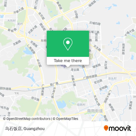 乌石饭店 map