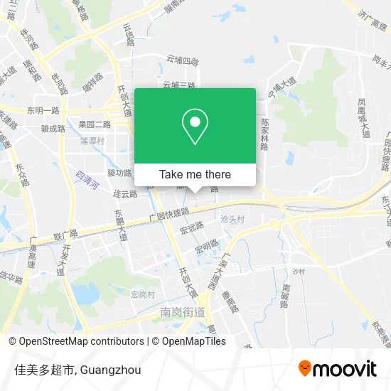 佳美多超市 map