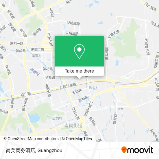 简美商务酒店 map