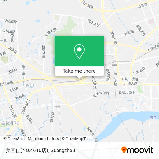美宜佳(NO.4610店) map