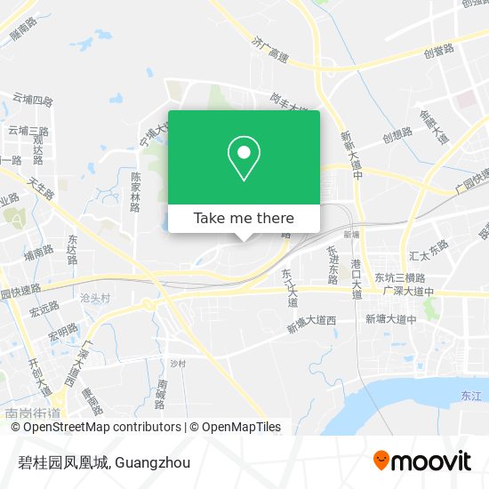 碧桂园凤凰城 map