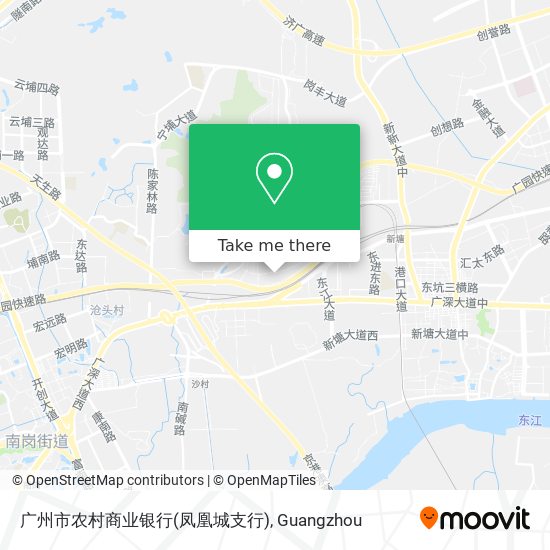 广州市农村商业银行(凤凰城支行) map