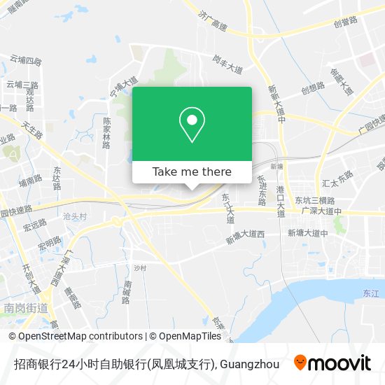 招商银行24小时自助银行(凤凰城支行) map