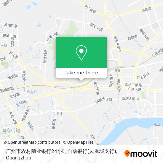 广州市农村商业银行24小时自助银行(凤凰城支行) map
