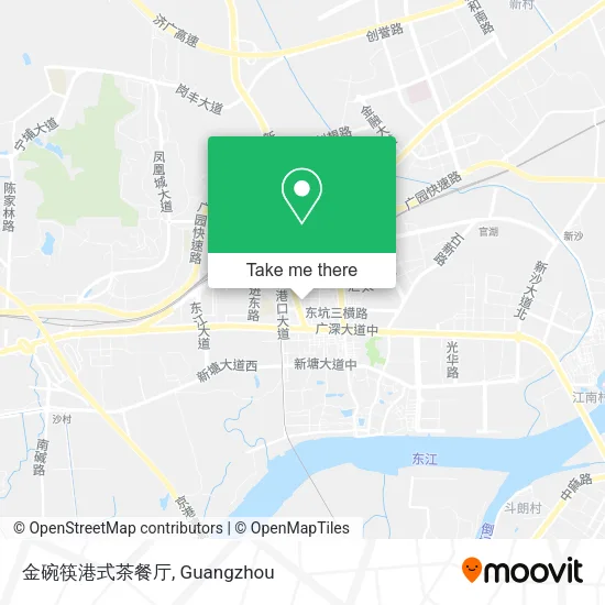 金碗筷港式茶餐厅 map