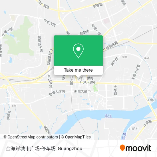 金海岸城市广场-停车场 map