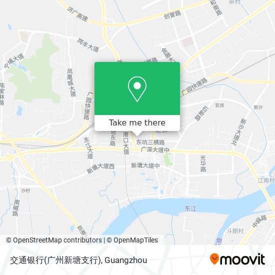 交通银行(广州新塘支行) map