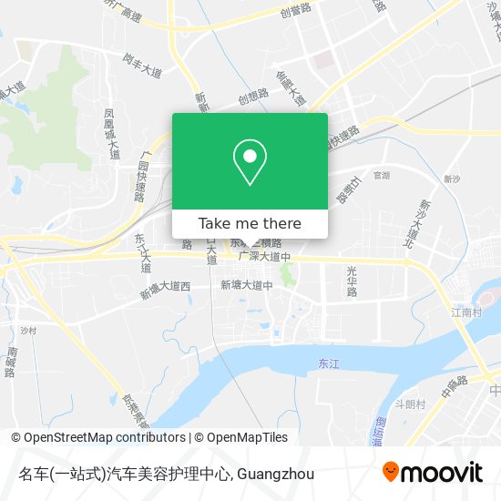 名车(一站式)汽车美容护理中心 map