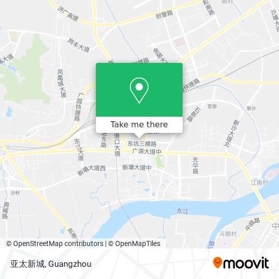 亚太新城 map