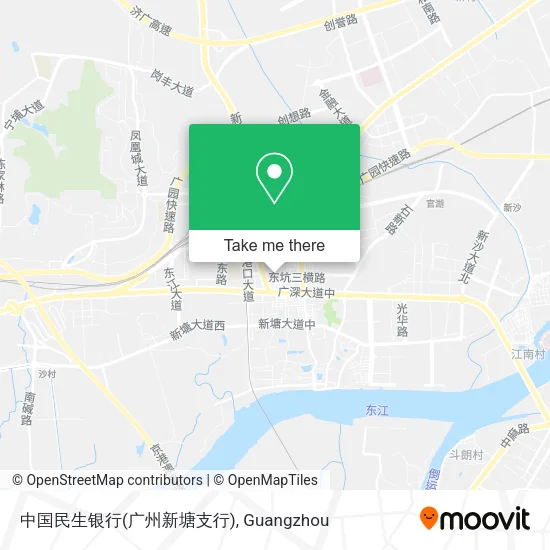 中国民生银行(广州新塘支行) map