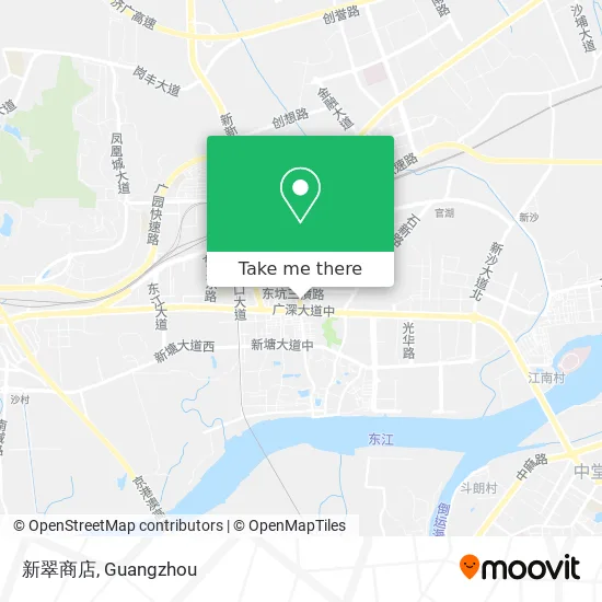新翠商店 map