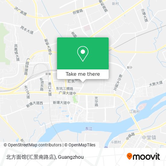 北方面馆(汇景南路店) map