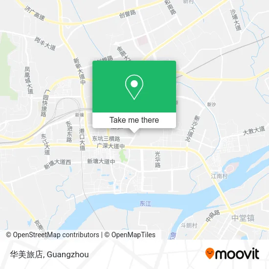 华美旅店 map
