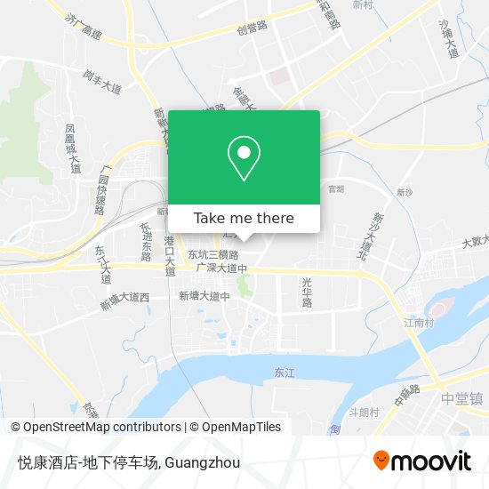悦康酒店-地下停车场 map