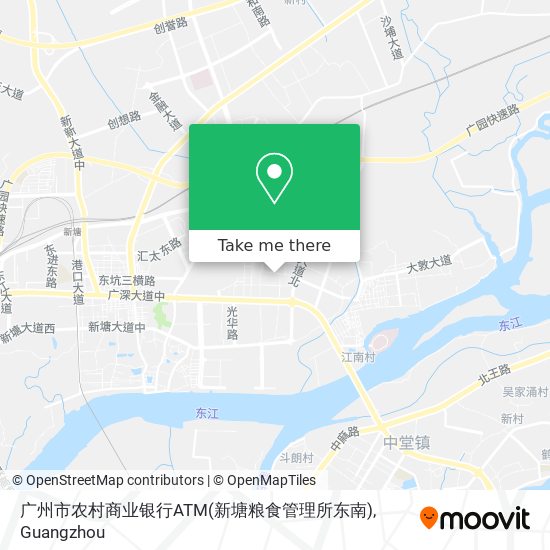 广州市农村商业银行ATM(新塘粮食管理所东南) map