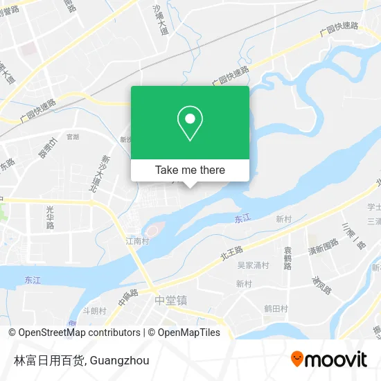 林富日用百货 map
