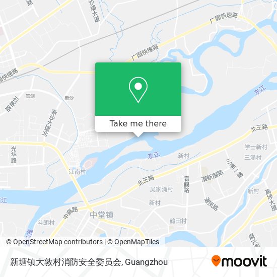 新塘镇大敦村消防安全委员会 map