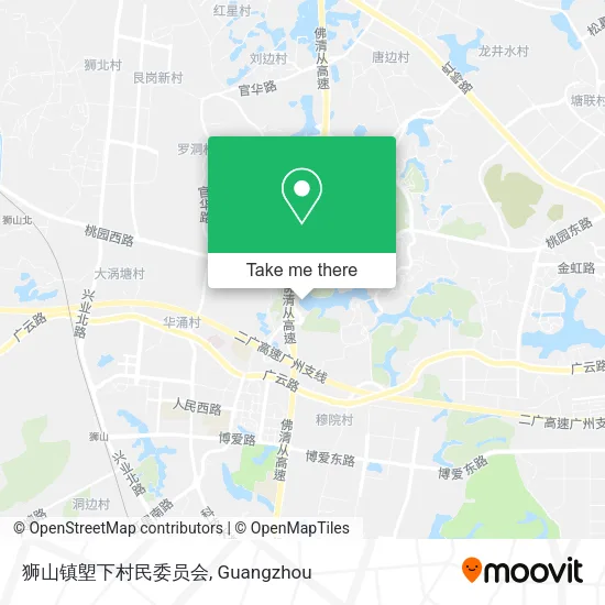 狮山镇塱下村民委员会 map