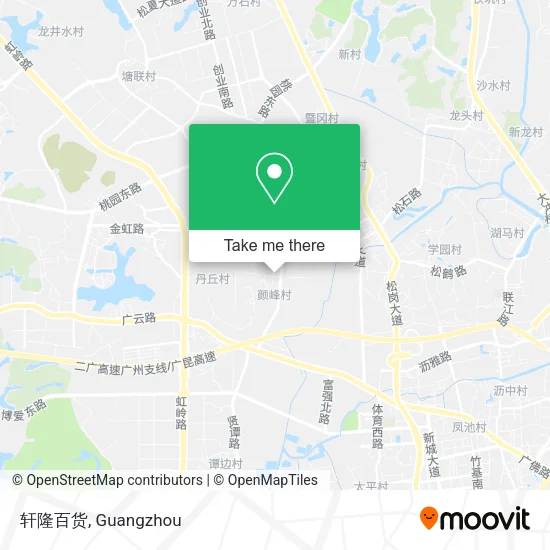 轩隆百货 map