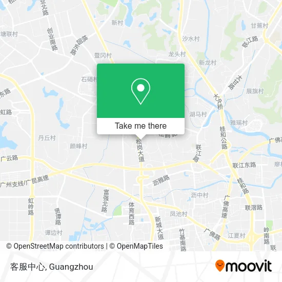客服中心 map