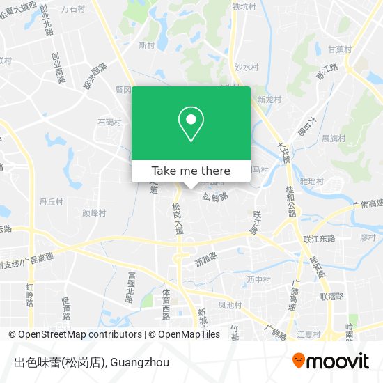 出色味蕾(松岗店) map