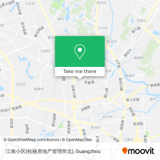 江南小区(松丽房地产管理所北) map