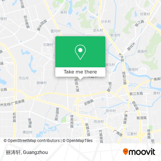 丽涛轩 map