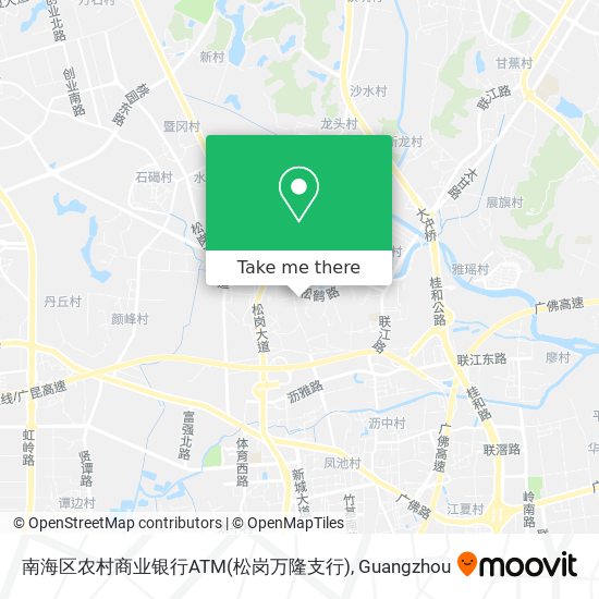 南海区农村商业银行ATM(松岗万隆支行) map