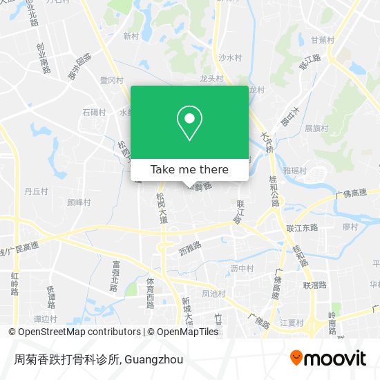 周菊香跌打骨科诊所 map