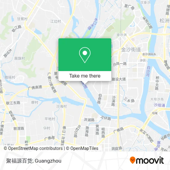 聚福源百货 map