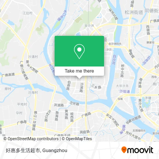好惠多生活超市 map
