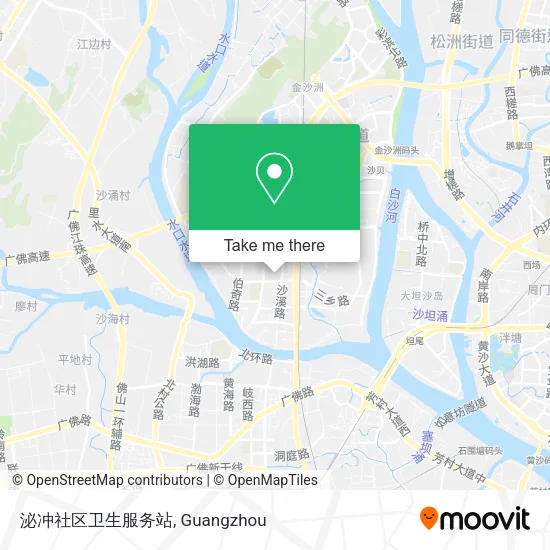 泌冲社区卫生服务站 map