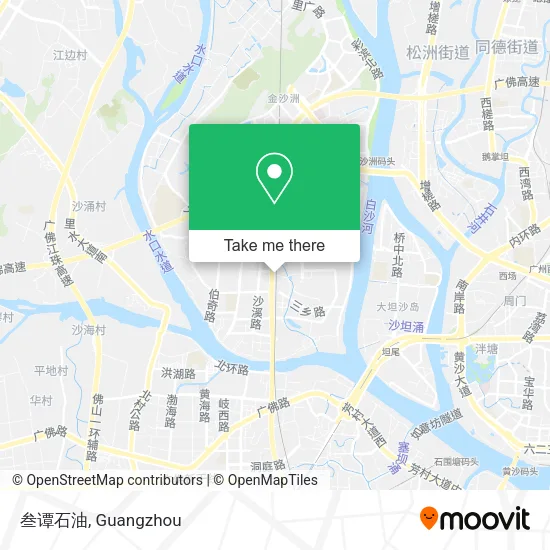 叁谭石油 map