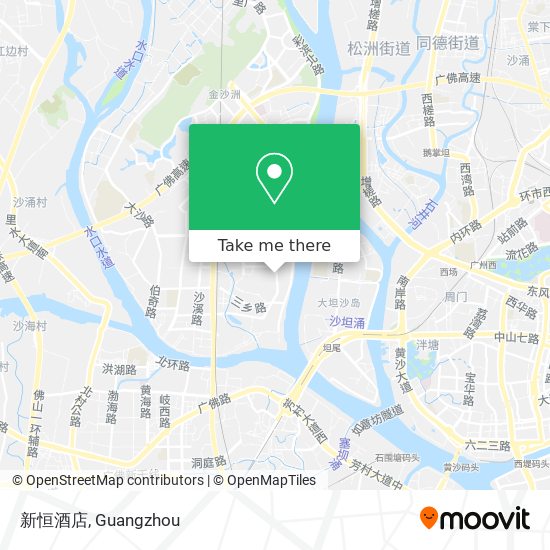 新恒酒店 map
