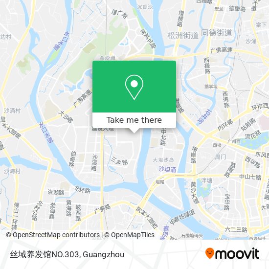 丝域养发馆NO.303 map