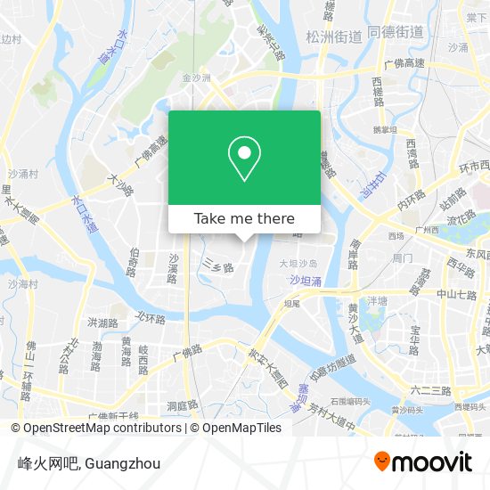 峰火网吧 map