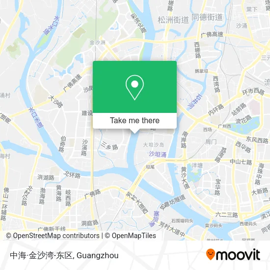 中海·金沙湾-东区 map