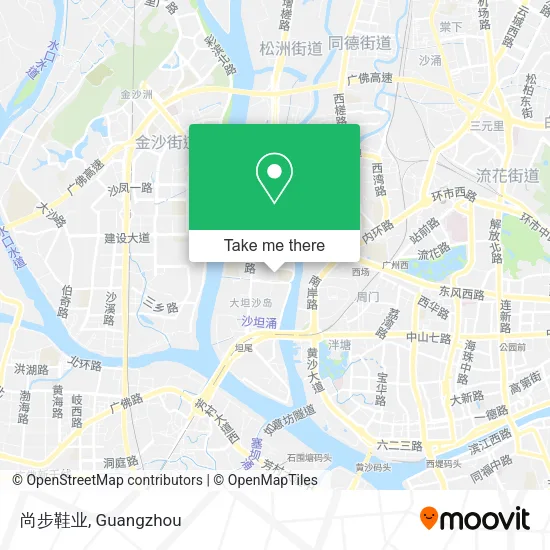 尚步鞋业 map