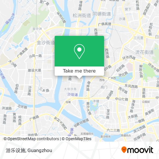 游乐设施 map