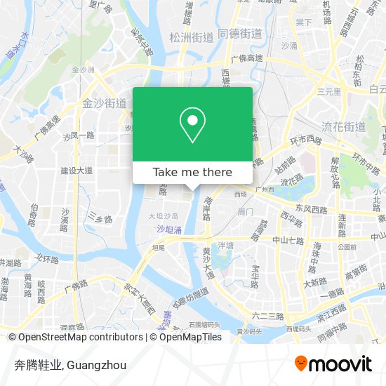奔腾鞋业 map