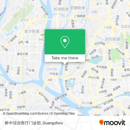 桥中综合医疗门诊部 map