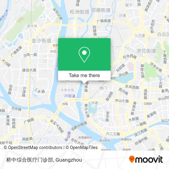 桥中综合医疗门诊部 map