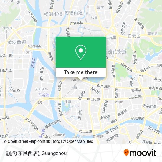 靓点(东风西店) map