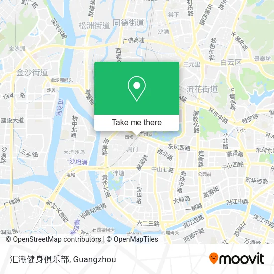 汇潮健身俱乐部 map