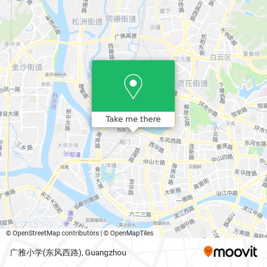 广雅小学(东风西路) map