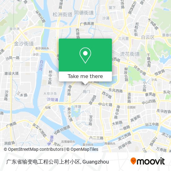 广东省输变电工程公司上村小区 map