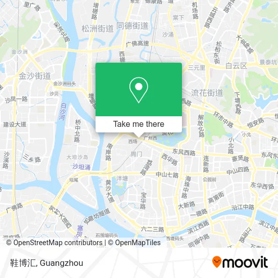 鞋博汇 map