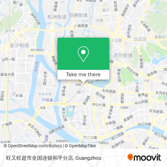 旺又旺超市全国连锁和平分店 map